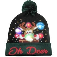 Christmas LED Beanies