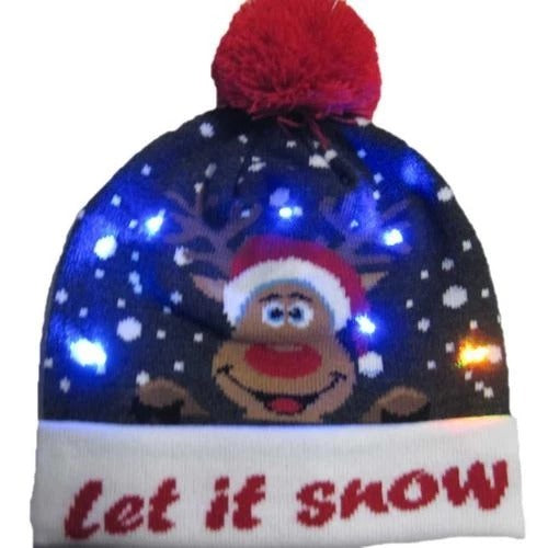 Christmas LED Beanies