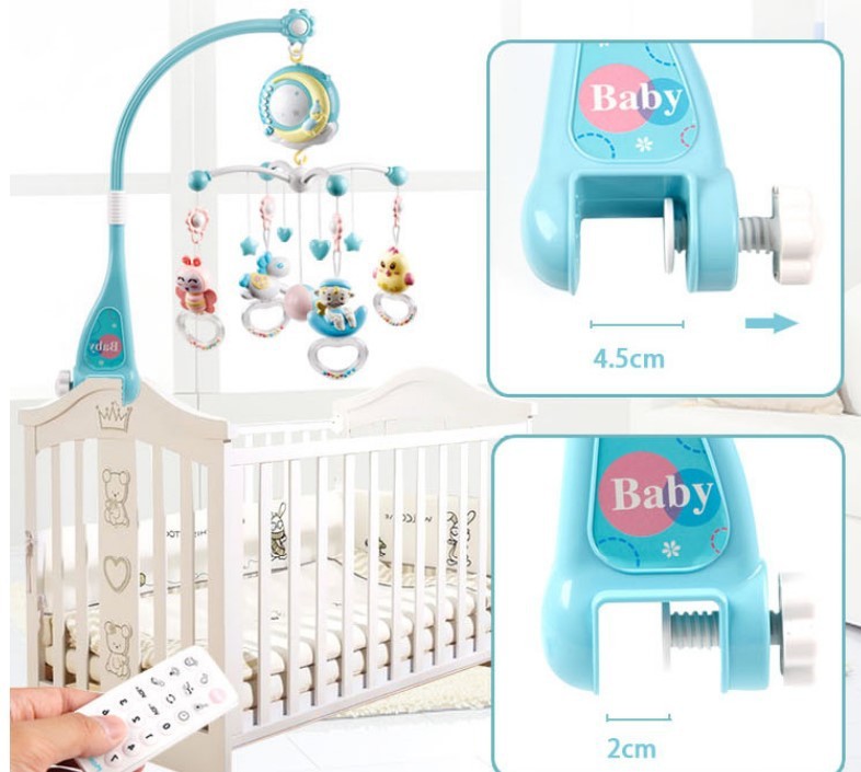 Baby Rattles Crib Mobiles Toy Holder