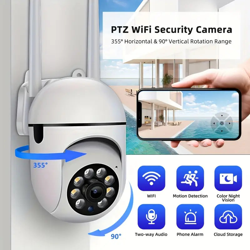 High-Definition Wi-Fi Intelligent Home Safety Camera