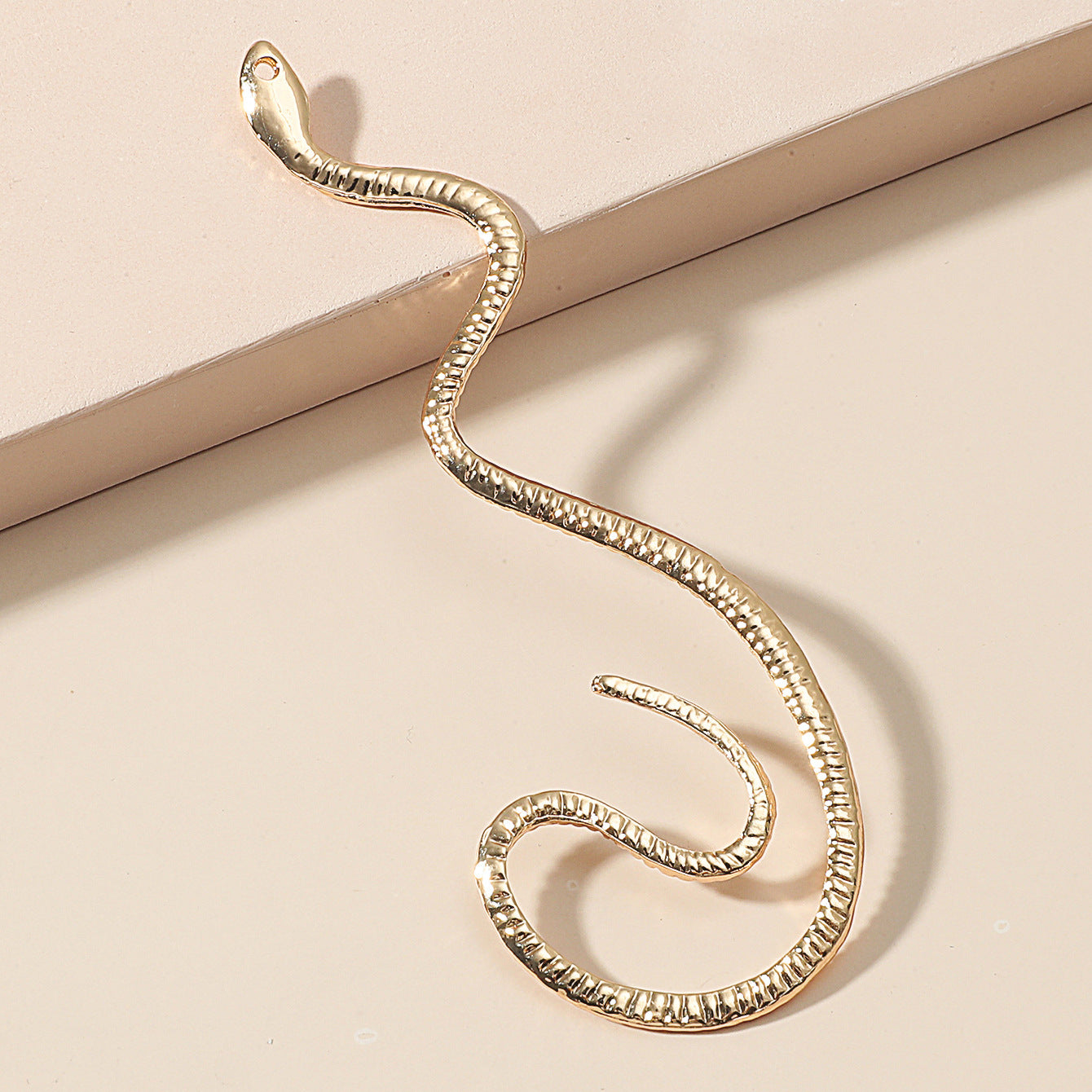 Non-hole Ear Clip Vintage Zircon Snake-shaped Earrings