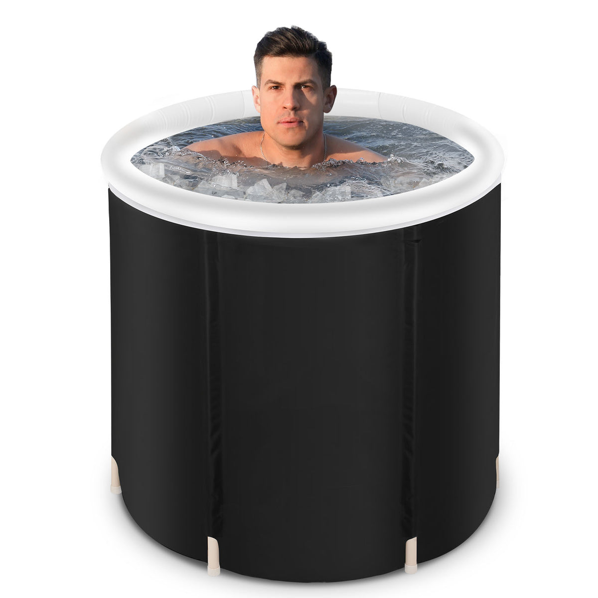 Portable Recovery Ice Tub Foldable Bathtub Outdoor