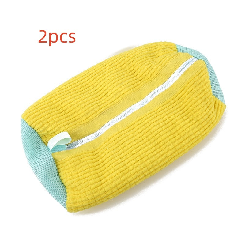 Shoes Laundry Bag | Bag For Washing Machine Reusable Zipper Shoe Washing Bag