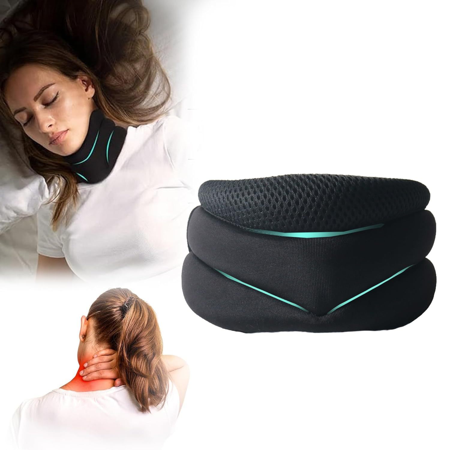 Upgraded Neck Brace Foam Cervical Collar For Pain Relief