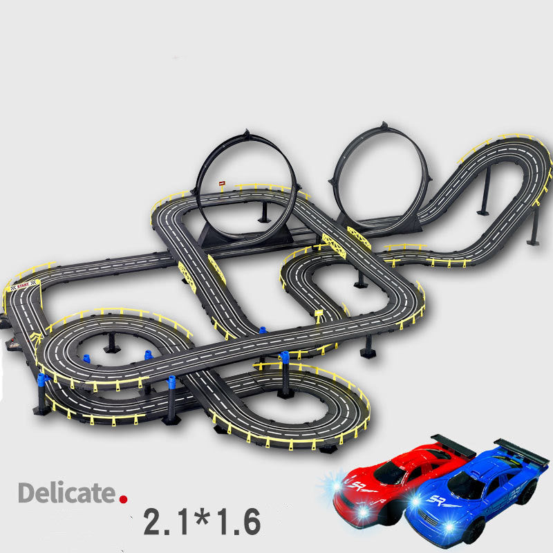 Track Racing Toy Children's Double Large