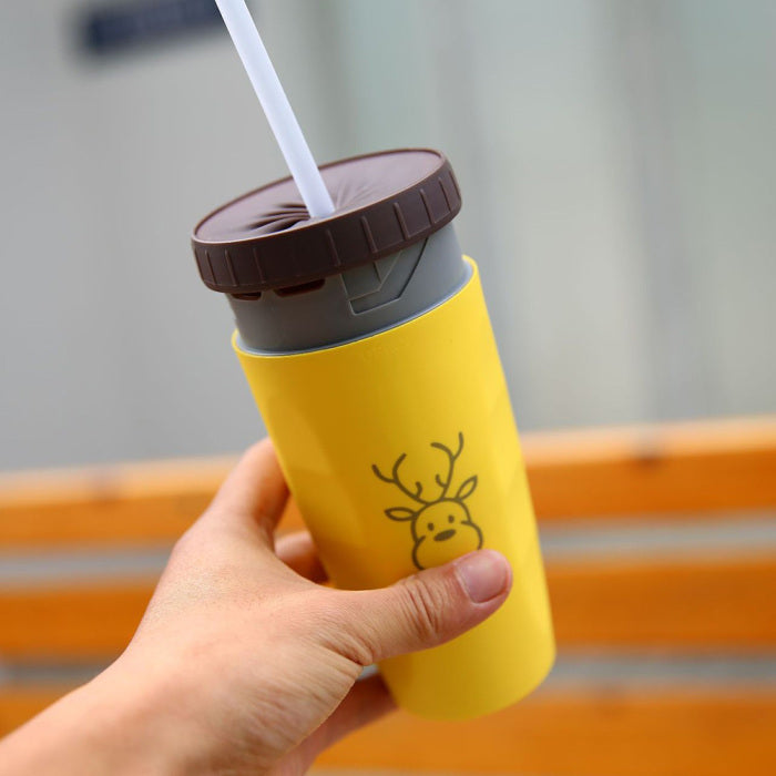 No Cover Twist Cup Travel Portable Cup