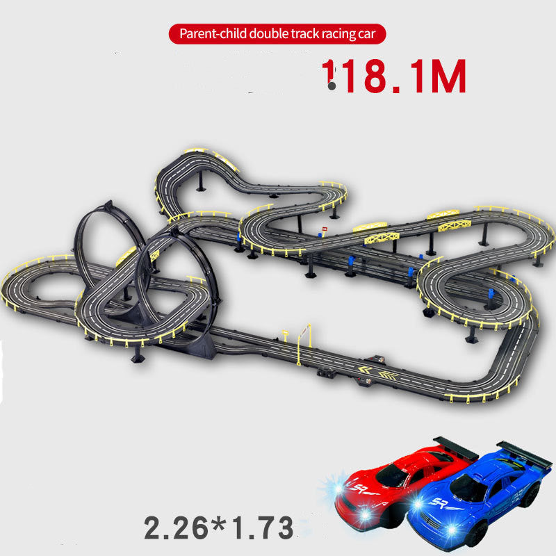 Track Racing Toy Children's Double Large