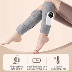 1pc Rechargeable Air Compression Leg & Calf Massager