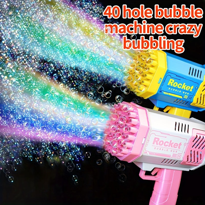 Bubble Gun With 40 Holes